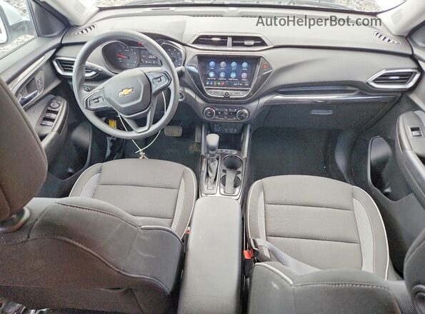 KL79MRSL6PB175937 2023 CHEVROLET TRAILBLAZER White Вид панелі приладів