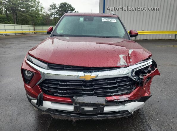 KL79MRSL6SB043429 2025 CHEVROLET TRAILBLAZER Красный Вид наклейки с VIN-кодом