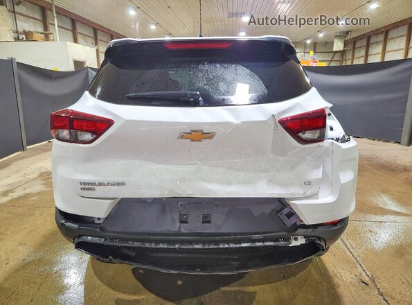 KL79MRSL6TB133746 2026 CHEVROLET TRAILBLAZER White უკანა ხედი