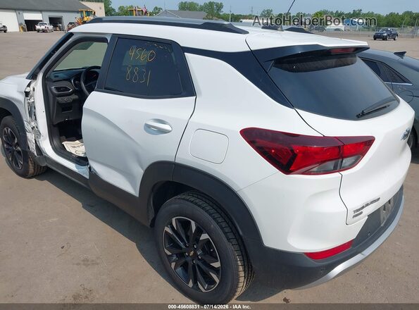 KL79MRSL7MB101891 2021 CHEVROLET TRAILBLAZER White Задня ліва чверть