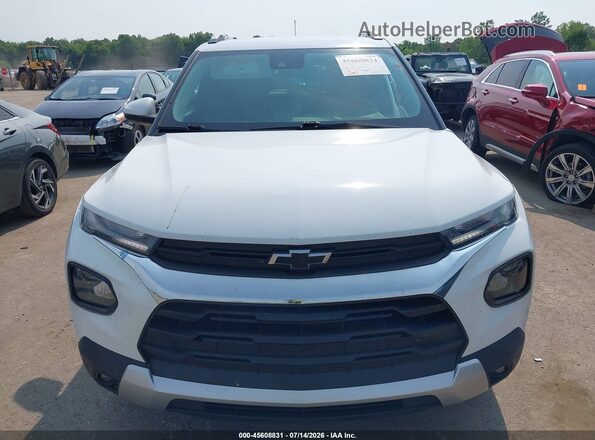 KL79MRSL7MB101891 2021 CHEVROLET TRAILBLAZER White Вид задньої частини салону