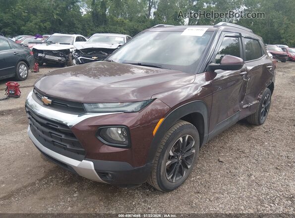 KL79MRSL7NB123293 2022 CHEVROLET TRAILBLAZER Purple Przód lewy