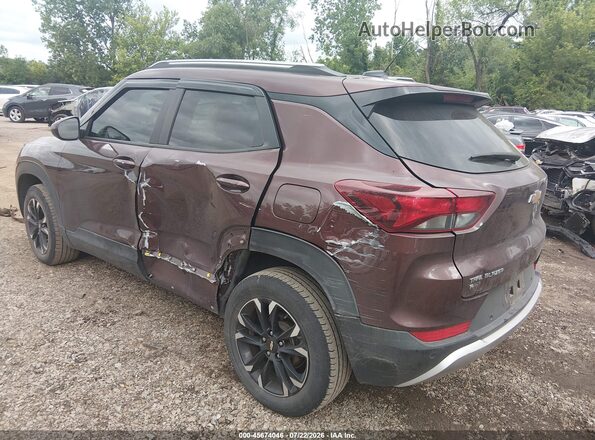 KL79MRSL7NB123293 2022 CHEVROLET TRAILBLAZER Purple Widok z przodu