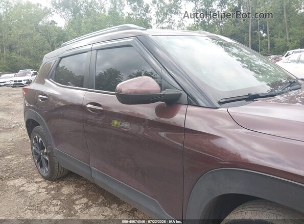 KL79MRSL7NB123293 2022 CHEVROLET TRAILBLAZER Purple Widok wnętrza z tyłu