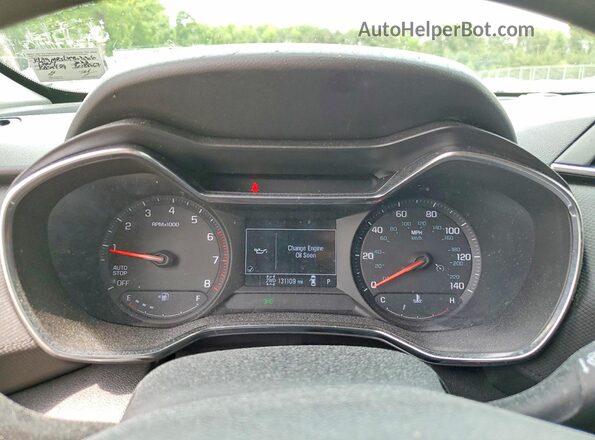 KL79MRSL7PB070906 2023 CHEVROLET TRAILBLAZER Черный Вид щитка приборов