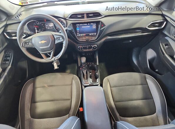 KL79MRSL7PB204779 2023 CHEVROLET TRAILBLAZER White Dashboard view
