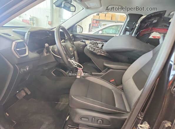 KL79MRSL7SB099511 2025 CHEVROLET TRAILBLAZER Black Widok wnętrza z przodu