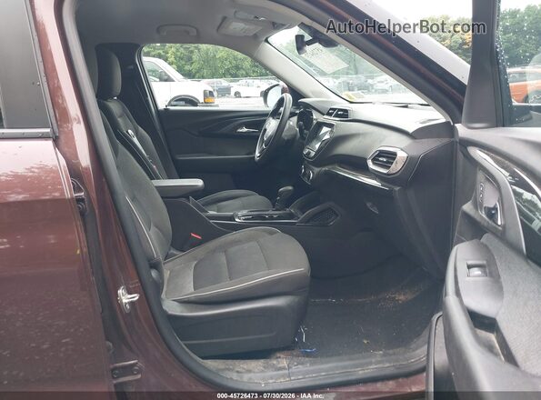 KL79MRSL8PB109843 2023 CHEVROLET TRAILBLAZER Burgundy წინა სალონის ხედი