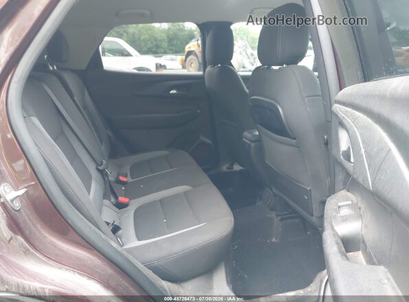 KL79MRSL8PB109843 2023 CHEVROLET TRAILBLAZER Burgundy VIN კოდის სტიკერის ხედი