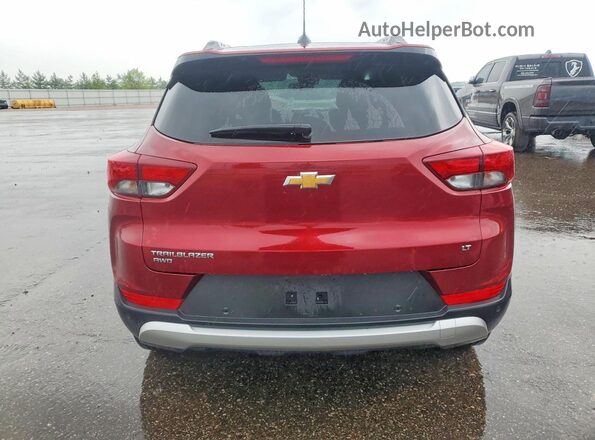 KL79MRSL8RB215356 2024 CHEVROLET TRAILBLAZER Темно-бордовый Вид сзади