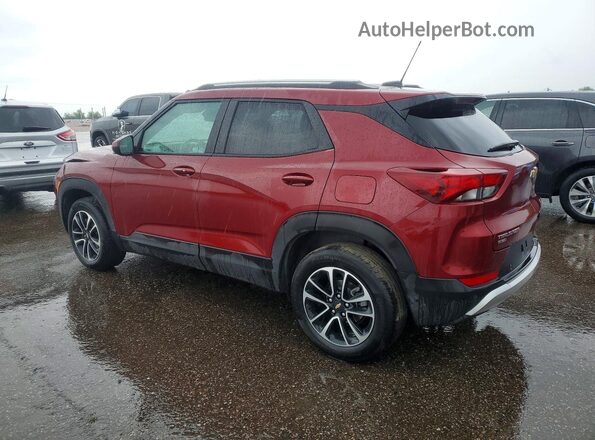 KL79MRSL8RB215356 2024 CHEVROLET TRAILBLAZER Темно-бордовый Задняя левая четверть