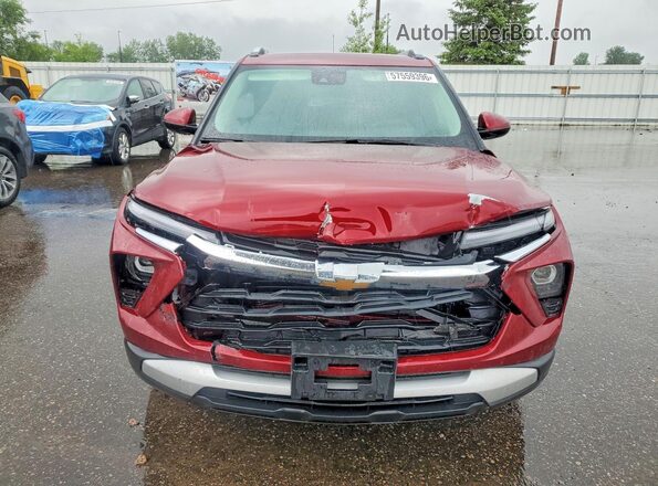 KL79MRSL8RB215356 2024 CHEVROLET TRAILBLAZER Темно-бордовый Вид спереди