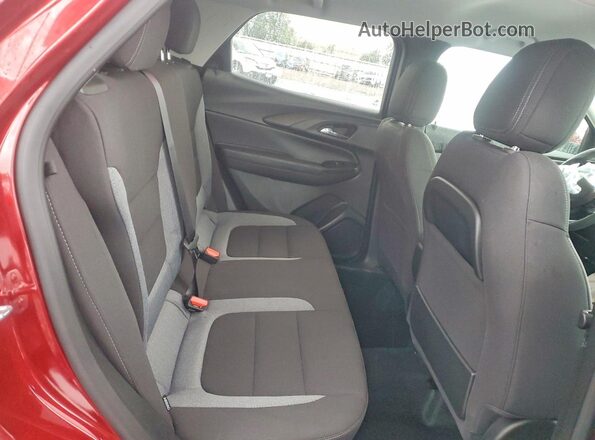 KL79MRSL8RB215356 2024 CHEVROLET TRAILBLAZER Темно-бордовый Вид задней части салона