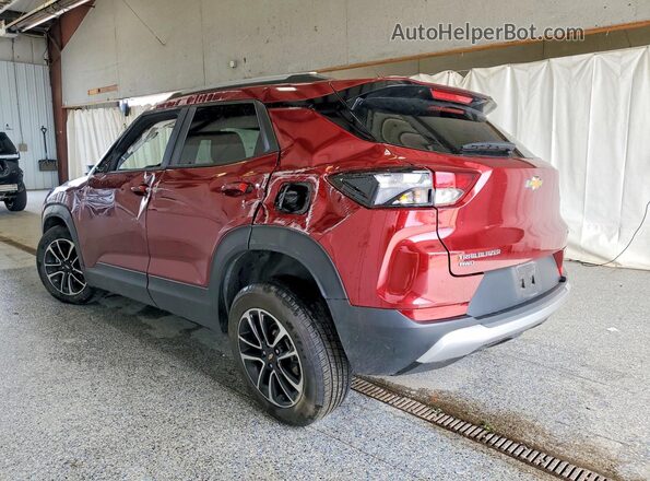 KL79MRSL8SB067571 2025 CHEVROLET TRAILBLAZER Red Trasero izquierdo