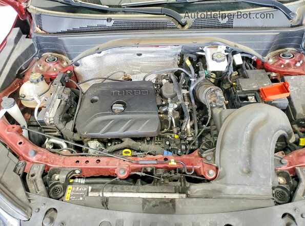 KL79MRSL8SB067571 2025 CHEVROLET TRAILBLAZER Red Vista del compartimento del motor