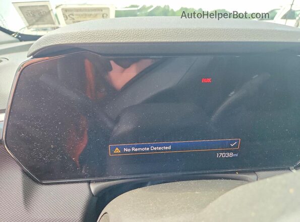 KL79MRSL8SB207442 2025 CHEVROLET TRAILBLAZER Белый Вид щитка приборов
