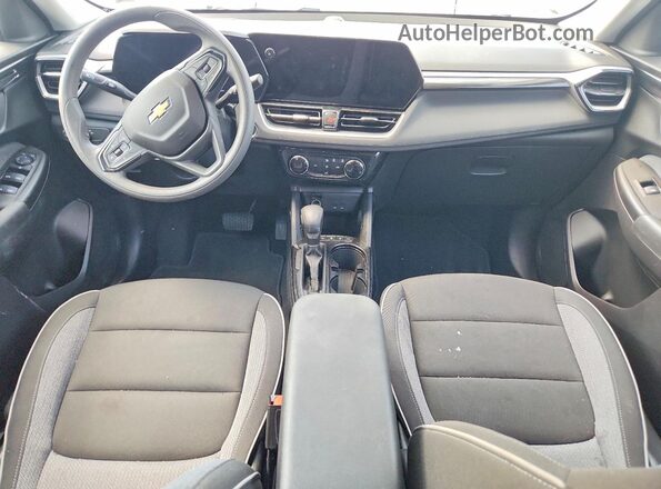 KL79MRSL8SB207442 2025 CHEVROLET TRAILBLAZER Белый Вид панели приборов
