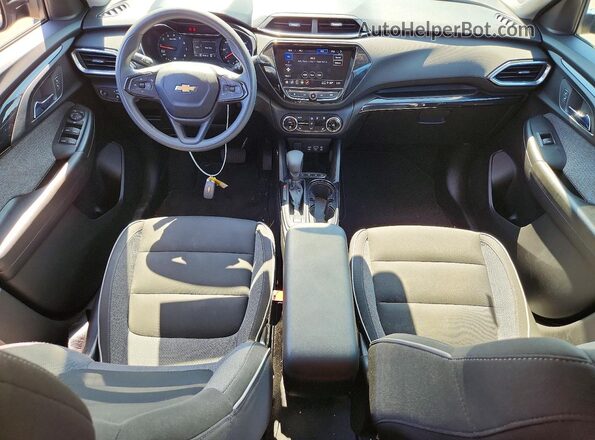 KL79MRSL9MB097178 2021 CHEVROLET TRAILBLAZER Black Dashboard view