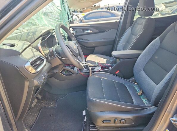 KL79MRSL9NB034292 2022 CHEVROLET TRAILBLAZER Gray Вид салону спереду