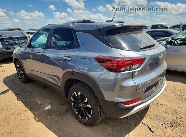 KL79MRSL9NB034292 2022 CHEVROLET TRAILBLAZER Gray Задня ліва чверть