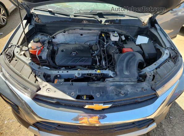 KL79MRSL9NB034292 2022 CHEVROLET TRAILBLAZER Gray Вид задньої частини салону