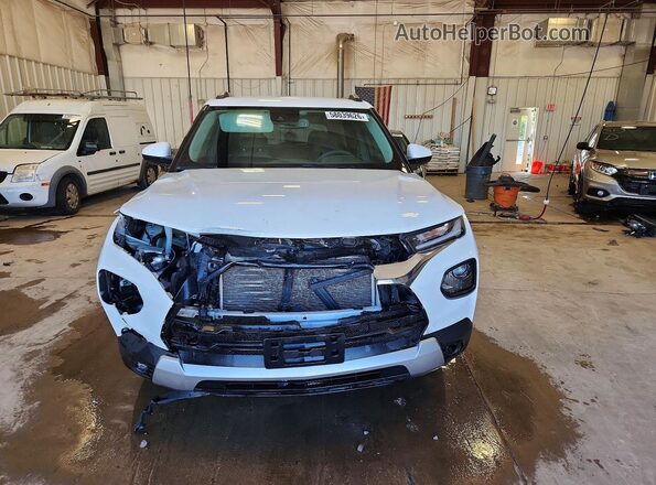 KL79MRSL9NB101375 2022 CHEVROLET TRAILBLAZER White Widok z przodu