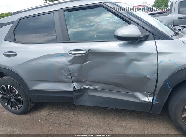 KL79MRSL9PB088775 2023 CHEVROLET TRAILBLAZER Gray წინა ხედი