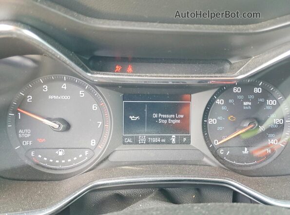 KL79MRSLXMB014891 2021 CHEVROLET TRAILBLAZER Brown Vista del cuadro de instrumentos