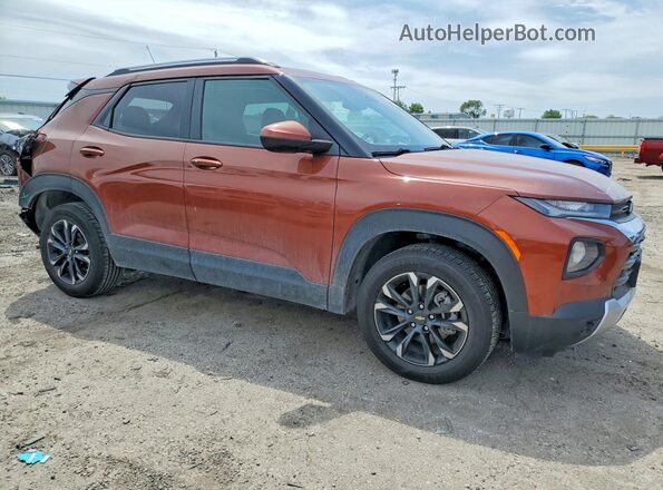 KL79MRSLXMB014891 2021 CHEVROLET TRAILBLAZER Brown Delantero derecho