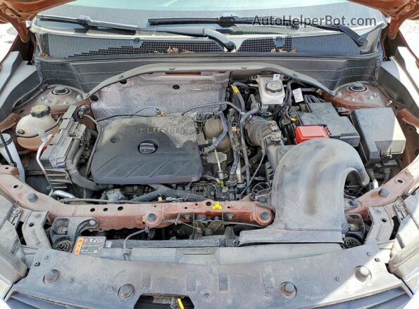 KL79MRSLXMB014891 2021 CHEVROLET TRAILBLAZER Brown Vista del compartimento del motor