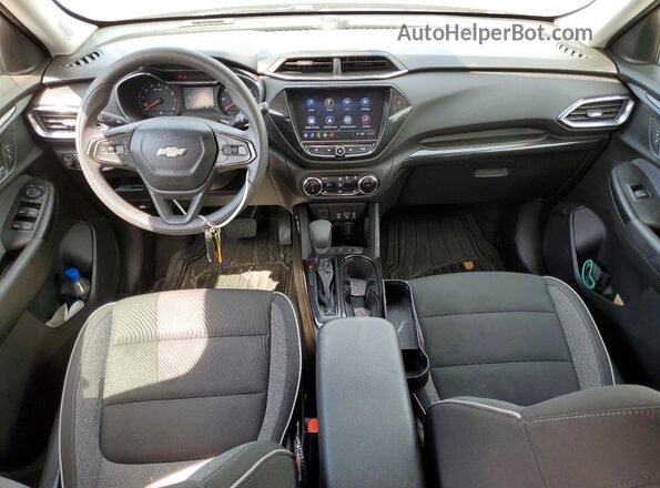 KL79MRSLXMB014891 2021 CHEVROLET TRAILBLAZER Brown Vista del salpicadero