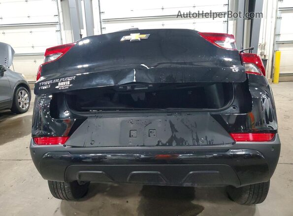 KL79MRSLXNB105368 2022 CHEVROLET TRAILBLAZER Black Widok z tyłu