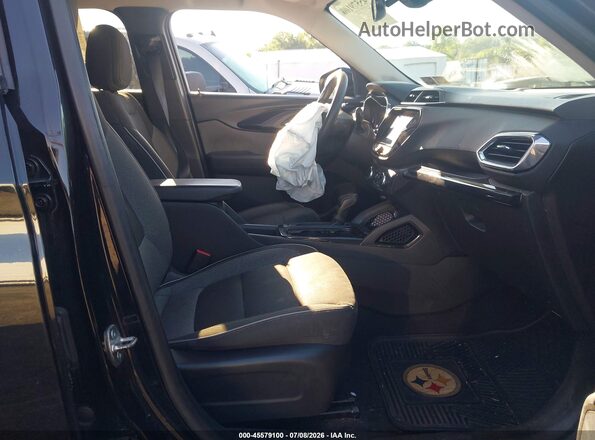 KL79MRSLXNB116712 2022 CHEVROLET TRAILBLAZER Black Vista interior delantera
