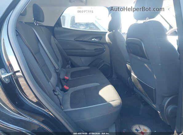 KL79MRSLXNB116712 2022 CHEVROLET TRAILBLAZER Black Vista de la etiqueta del VIN