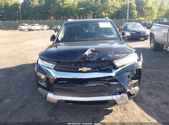 KL79MRSLXNB116712 2022 CHEVROLET TRAILBLAZER Black Vista del cuadro de instrumentos