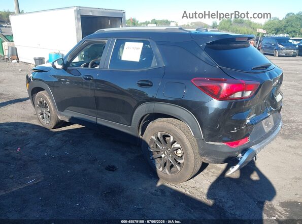 KL79MRSLXNB116712 2022 CHEVROLET TRAILBLAZER Black Trasero izquierdo