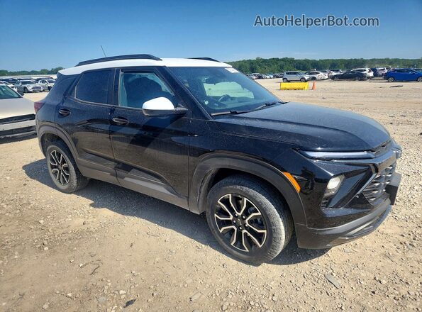 KL79MSSL2RB081287 2024 CHEVROLET TRAILBLAZER Черный Передняя правая четверть