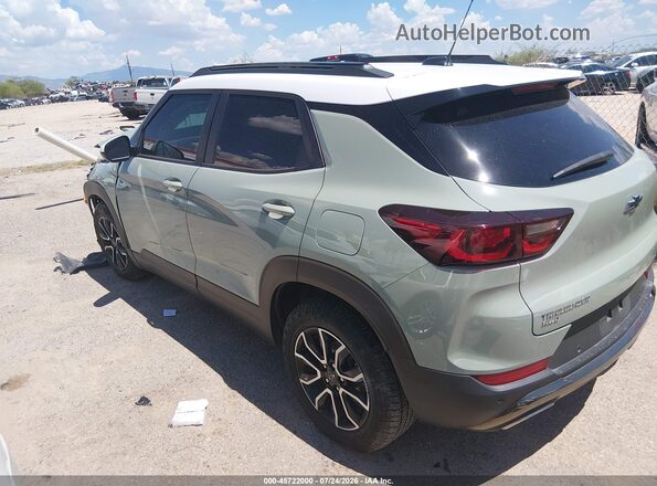KL79MSSL2SB040096 2025 CHEVROLET TRAILBLAZER Green Հետևի ձախ