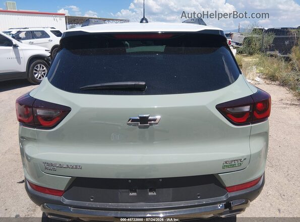 KL79MSSL2SB040096 2025 CHEVROLET TRAILBLAZER Green 