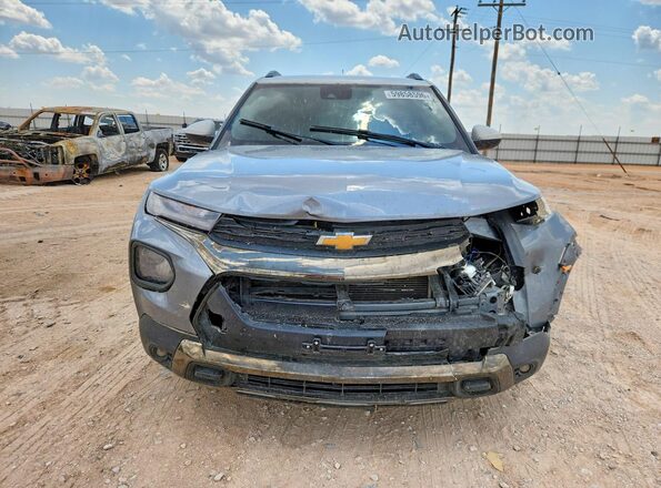 KL79MSSL3MB165997 2021 CHEVROLET TRAILBLAZER Серебряный Вид спереди