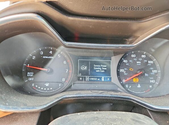 KL79MSSL3MB165997 2021 CHEVROLET TRAILBLAZER Серебряный Вид щитка приборов