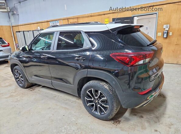 KL79MSSL4MB083468 2021 CHEVROLET TRAILBLAZER Black Tył lewy