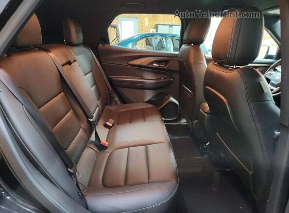 KL79MSSL4MB083468 2021 CHEVROLET TRAILBLAZER Black Widok wnętrza z tyłu