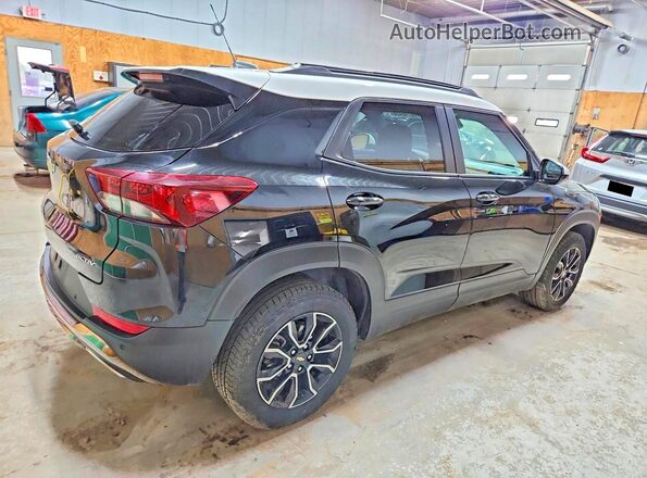 KL79MSSL4MB083468 2021 CHEVROLET TRAILBLAZER Black Tył prawy
