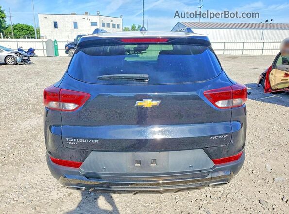 KL79MSSL4PB034744 2023 CHEVROLET TRAILBLAZER Черный Вид сзади
