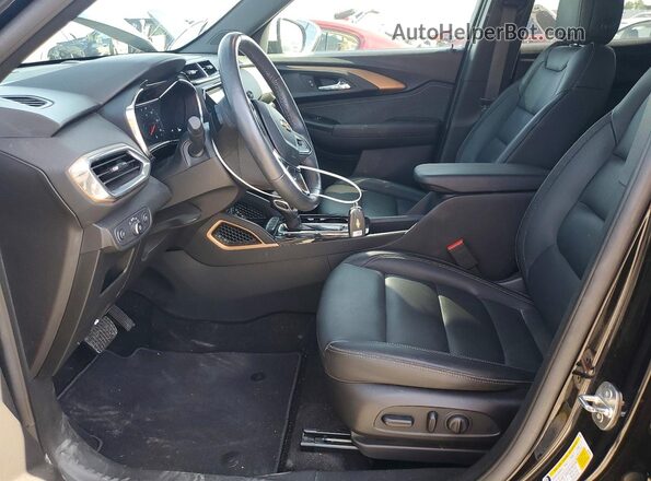 KL79MSSL4PB034744 2023 CHEVROLET TRAILBLAZER Черный Вид салона спереди