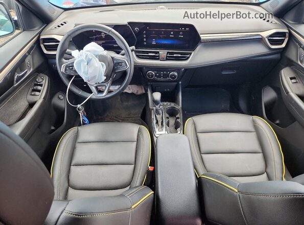 KL79MSSL4SB107572 2025 CHEVROLET TRAILBLAZER Blue წინა პანელის ხედი