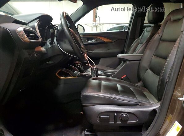KL79MSSL5MB136601 2021 CHEVROLET TRAILBLAZER Brown Front interior view
