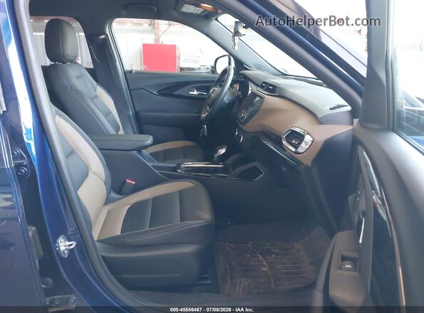 KL79MSSL5NB025516 2022 CHEVROLET TRAILBLAZER Blue Widok wnętrza z przodu