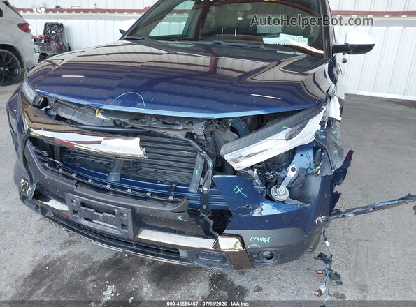 KL79MSSL5NB025516 2022 CHEVROLET TRAILBLAZER Blue Widok z przodu